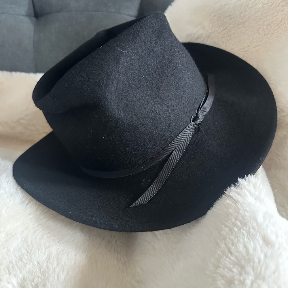 Denver Rockmount Ranch Black Western Cowboy Wool Hat | Made in USA 🇺🇸🤠 | $48 OBO